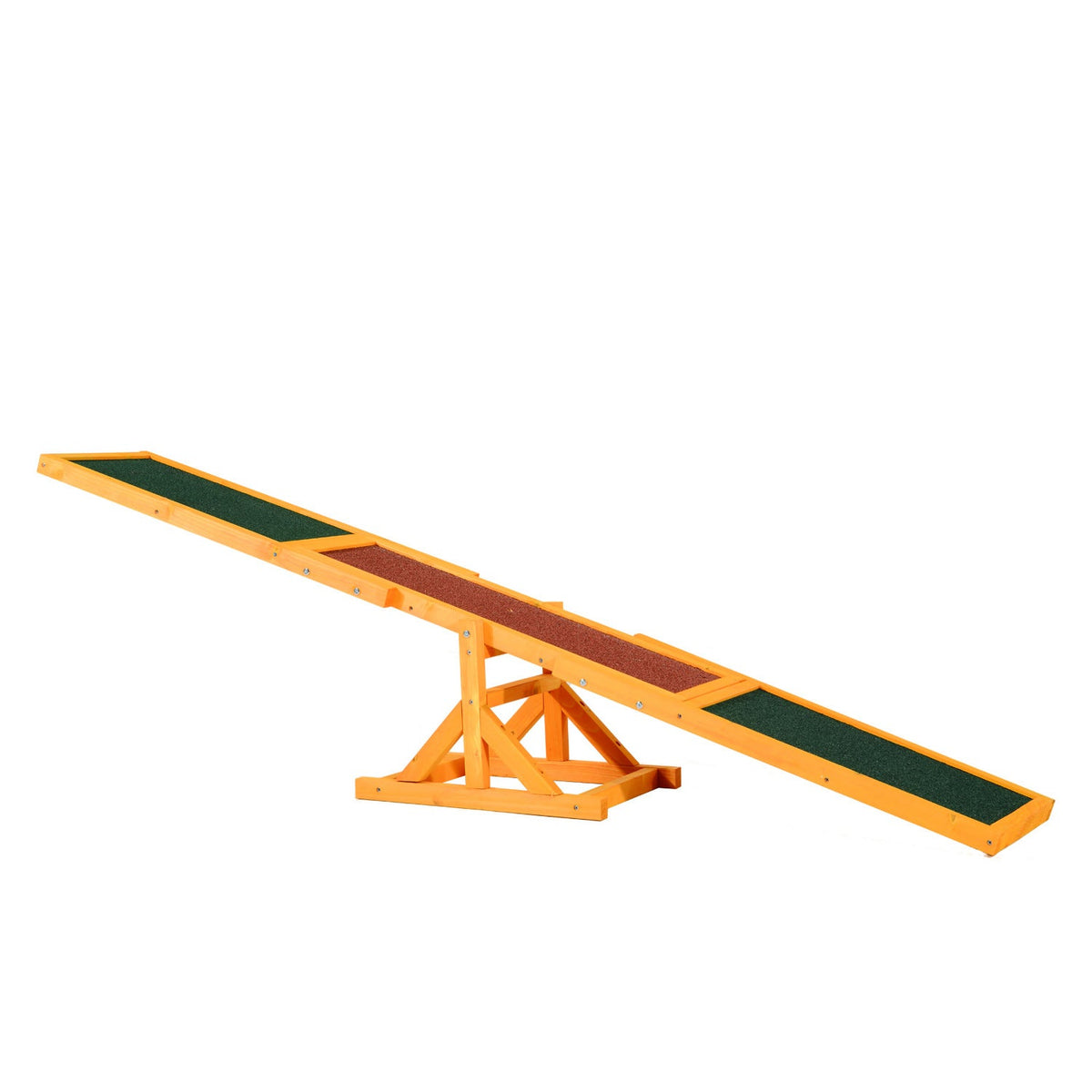 PawNora Wooden Dog Agility Seesaw – Outdoor Training & Exercise Equipment