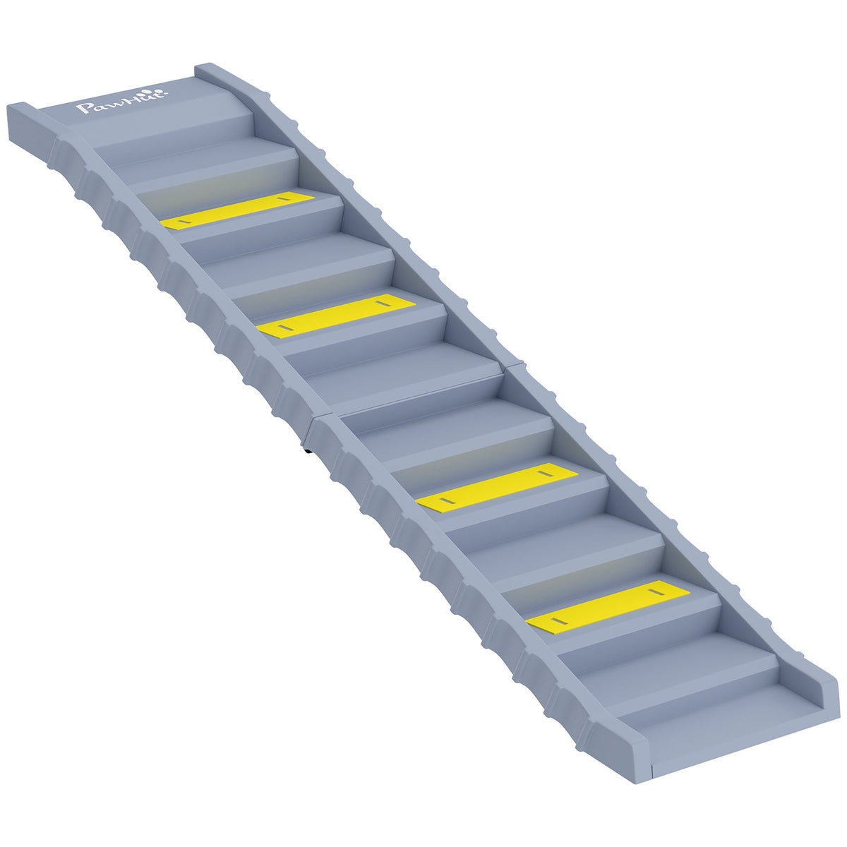 PawNora Foldable Dog Car Ramp – Non-Slip Pet Stairs for Cars & Beds