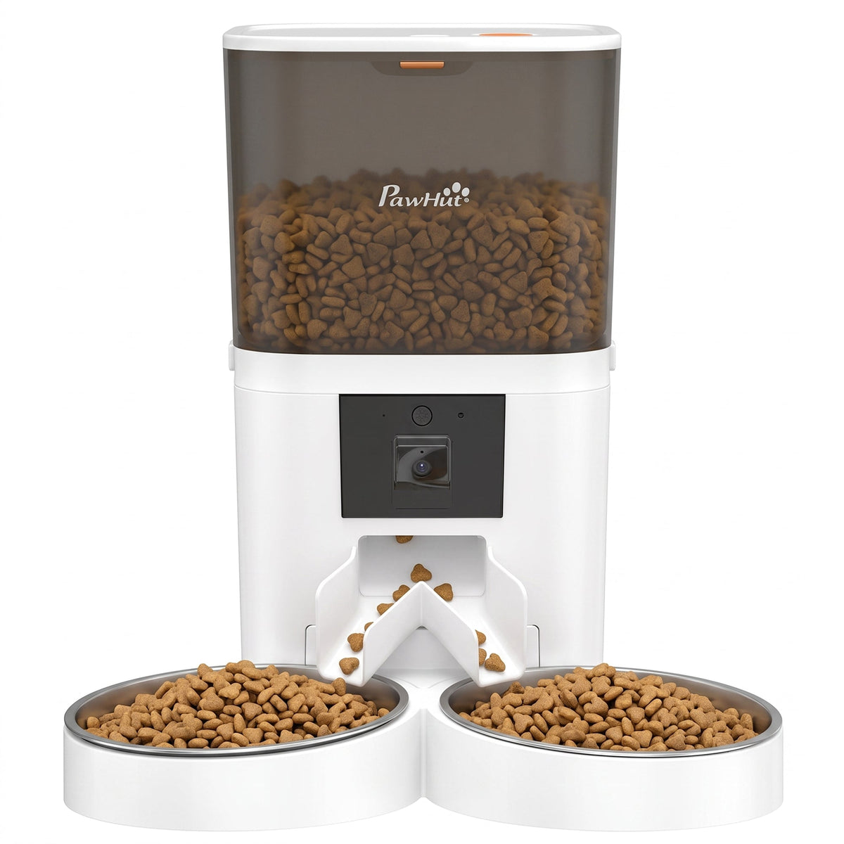 PawNora Smart Automatic Pet Feeder – 6L WiFi Feeder with 1080P Camera