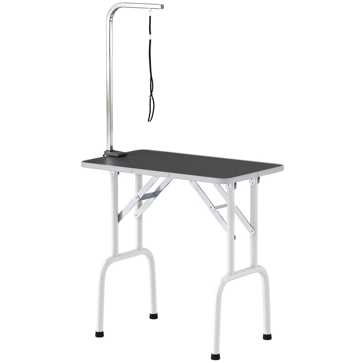 PawNora Foldable Pet Grooming Table – Adjustable Height with Non-Slip Surface