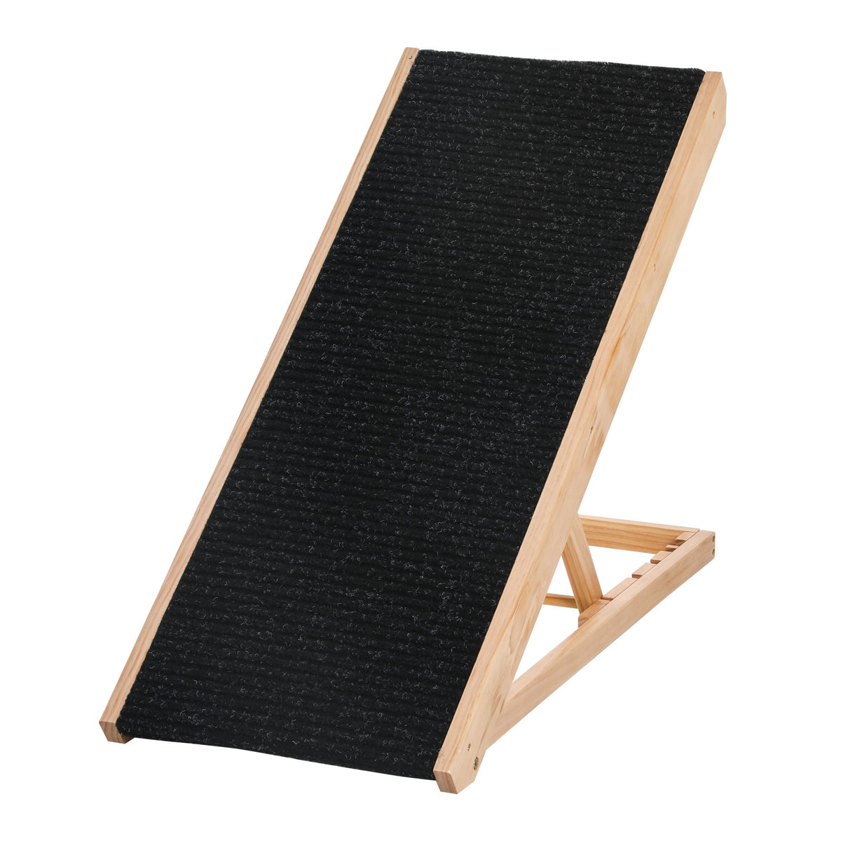 PawNora Adjustable Pet Ramp – Foldable Non-Slip Ramp for Dogs &amp; Cats