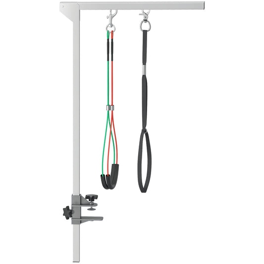 PawNora Adjustable Dog Grooming Arm – Foldable Stainless Steel Grooming Stand