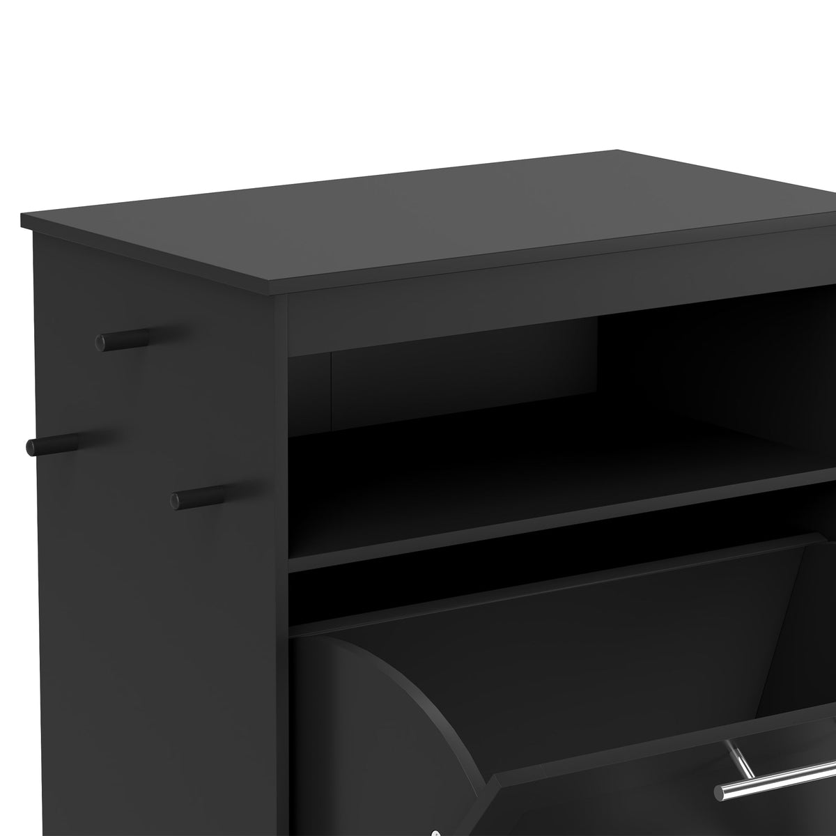 PawNora Pet Feeding Station – Pull-Out Bowl Drawer &amp; Storage Cabinet