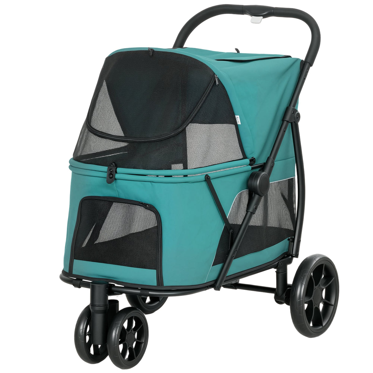 PawNora Foldable Dog Stroller – All-Terrain Pet Pram